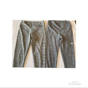 Nike Grey Full Length Leggings Bundle